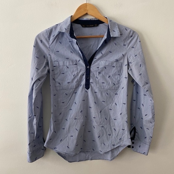 ZARA Fitted Shirt - Picture 1 of 4